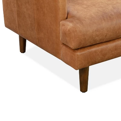 Mauricio Sofa Cognac Tan - Poly & Bark 7 Mauricio Sofa Cognac Tan - Poly & Bark - Image 5