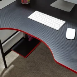 ICarus Mesh Gaming Desk With Wood Desktop - X Rocker -Furniture Specialty Store GUEST 4fb92f28 8194 4cf0 a7ae 17aafcee861d