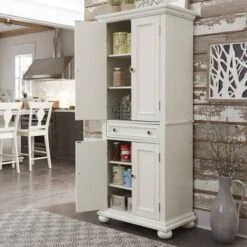 Dover Kitchen Pantry White - Home Styles