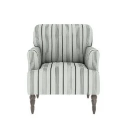 Everlee Armchair With Gray Wash Legs - Handy Living -Furniture Specialty Store GUEST 4fcd57d2 30eb 4173 8845 803f84be91e9