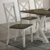 2pk Calton X Shaped Back Dining Chairs - HOMES: Inside + Out