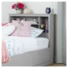 Twin Reevo Bookcase Headboard Soft Gray - South Shore -Furniture Specialty Store GUEST 50ddbdf0 7b6d 408e a050 31c2d18128f8