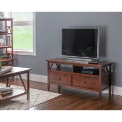 Titian Rustic TV Stand For TVs Up To 40" - Linon -Furniture Specialty Store GUEST 5146811d 15f7 4bb4 afa3 545887a958be