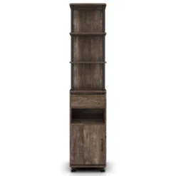 3pc Nanum Entertainment Console For TVs Up To 78" Reclaimed Oak - MiBasics -Furniture Specialty Store GUEST 5209afdf d7ea 49e6 af7f 6d9d43551ce1