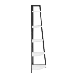 70" Free Standing 5 Tier Pyramid Corner Shelf - Danya B. 28 70" Free Standing 5 Tier Pyramid Corner Shelf - Danya B. -Furniture Specialty Store GUEST 523e8689 4b8f 42b3 b17b f9ce03eaece3