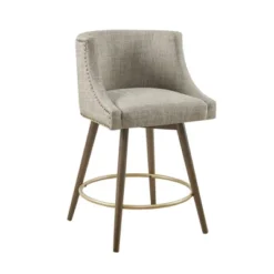 Powell Swivel Counter Height Barstool With 360-degree Swivel Seat Gray -Furniture Specialty Store GUEST 52695042 fbba 4e84 96a7 6869d6ff7a1b