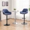 Yaheetech 2pcs Upholstered Height Adjustable Swivel Bar Stools Set -Furniture Specialty Store GUEST 53092e7a 1073 4606 ad37 d224d0d1bb5d