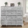Sorbus Drawer Dresser For Bedroom Clothes Storage Gray/White -Furniture Specialty Store GUEST 530c02cf ced8 46f0 add5 ae152ac4de42