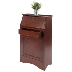 Regalia Secretary Desk Walnut - Winsome -Furniture Specialty Store GUEST 539f5b04 7aba 4591 858e acc4f19f22d5