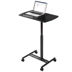 BIRDROCK HOME Adjustable Mobile Laptop Stand - Black -Furniture Specialty Store GUEST 545eaba5 7dae 4e92 aa74 73f9ec87fdd9