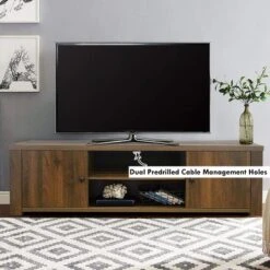 Costway TV Stand For TV's Up To 65'' W/Storage Cabinets & Shelves -Furniture Specialty Store GUEST 54830df9 362a 449a 9499 4e95b290d4cb