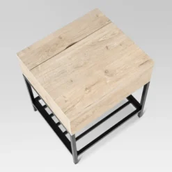 Loring End Table With Charging Station - Threshold™ 12 Loring End Table With Charging Station - Threshold™ -Furniture Specialty Store GUEST 549b3ccc 3106 4063 b684 102c174f5c61