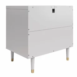 Elizabeth Nightstand Gray - CosmoLiving By Cosmopolitan -Furniture Specialty Store GUEST 54a45f72 dcf1 4e9f 9c53 03876b01c0f1