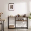 Zenvida Console Table, 3 Tier Sofa Table, Entryway Industrial Accent Table -Furniture Specialty Store GUEST 54ce37cf b880 417e a130 590a875bbe5e