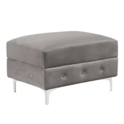 Elmhurst Glam Deep Button Tufted Ottoman - HOMES: Inside + Out -Furniture Specialty Store GUEST 5534c27c 0008 4aca a0c7 4601d3c8380f
