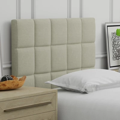 Glenwillow Home Upholstered Headboard With 26" Tall Panel 4 Glenwillow Home Upholstered Headboard With 26" Tall Panel - Image 2