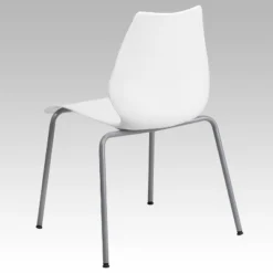 Flash Furniture HERCULES Series 770 Lb. Capacity White Stack Chair With Lumbar Support And Silver Frame 16 Flash Furniture HERCULES Series 770 Lb. Capacity White Stack Chair With Lumbar Support And Silver Frame -Furniture Specialty Store GUEST 55fb4b6e 04a7 4f5b a036 d06e5a07678b