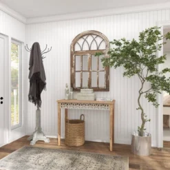 Large Farmhouse Wood Console Table Brown - Olivia & May -Furniture Specialty Store GUEST 568d76ea 7db5 45d5 8e0a 5dbdf5b8723c