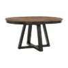 Harper Dining Table Brushed Brown/Pecan - Intercon