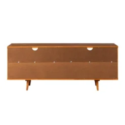 Cara Mid-Century Modern 3 Drawer TV Stand For TVs Up To 65" - Saracina Home -Furniture Specialty Store GUEST 569fec80 8520 410e b83b 076c72440486
