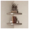 (Set Of 2) 11.5" X 1.5" Radial Floating Corner Shelves - Danya B. -Furniture Specialty Store GUEST 56cb14ee d646 4680 81a7 c51e73302d15