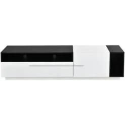 Two-Tone Design TV Stand For TVs Up To 70" - ModernLuxe -Furniture Specialty Store GUEST 577a7db6 9c7c 4209 8be8 d007a13a3bae