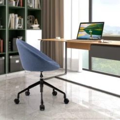 Tangkula Set Of 2 Swivel Home Office Chair Adjustable Accent Chair W/ Flexible Casters -Furniture Specialty Store GUEST 578a0c99 f043 4830 8ae2 ea96a601e192