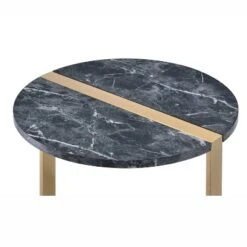 Aldergrove Round Side Table Gold/Black - MiBasics 9 Aldergrove Round Side Table Gold/Black - MiBasics -Furniture Specialty Store GUEST 57fc553f 7b73 44e6 a74e 356dc80dbc18