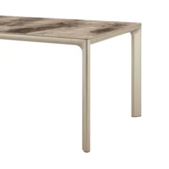 Otello Ceramic And Metal Rectangular Dining Table Silver - Armen Living 10 Otello Ceramic And Metal Rectangular Dining Table Silver - Armen Living -Furniture Specialty Store GUEST 583a3a35 9537 4146 bde1 95634be3e921