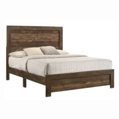 Culver Rustic Low Profile Bed Frame Walnut - MiBasics -Furniture Specialty Store GUEST 58bc5de8 f29c 41b1 8788 c2e92729bc39