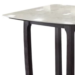 42" Razo Dining Table Marble/Weathered Espresso - Acme Furniture -Furniture Specialty Store GUEST 5a6bba63 2c10 4ff6 96d9 fb70bdf94a83