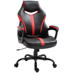 Vinsetto Racing Style Gaming Chair Ergonomic High Back Computer Office Chair PU Leather With 360° Swivel Rocking Adjustable Height Padded Armrest -Furniture Specialty Store GUEST 5a8e7148 515c 4fe7 8c26 cac34fe56441