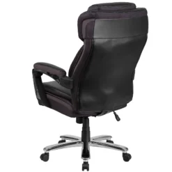 Flash Furniture HERCULES Series Big & Tall 500 Lb. Rated Black LeatherSoft Executive Swivel Ergonomic Office Chair With Adjustable Headrest -Furniture Specialty Store GUEST 5ac3cd8c 2d7d 45cc b812 9ab8458b0c11
