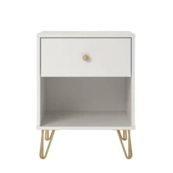 Finley Nightstand White - Novogratz -Furniture Specialty Store GUEST 5c0f804d 4bae 4315 b528 9ffcc5c523da