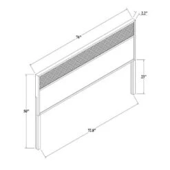 Wood & Cane Transitional Headboard - Hearth & Hand™ With Magnolia -Furniture Specialty Store GUEST 5d33534e d312 4fba a31c c59b7e6b6265