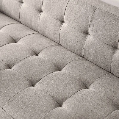 73" Pascal Sofa Oatmeal - Zinus 6 73" Pascal Sofa Oatmeal - Zinus - Image 4