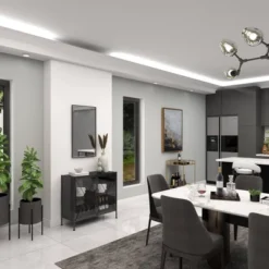 Industrial Metal Cabinet Black - Olivia & May -Furniture Specialty Store GUEST 5d524024 e625 44d5 8946 f9087e19562b