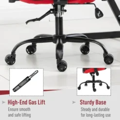 Vinsetto High Back Racing Style Gaming Office Chair Home Computer Task Chair With Armrest, Seat On Wheels, Tilt 14 Vinsetto High Back Racing Style Gaming Office Chair Home Computer Task Chair With Armrest, Seat On Wheels, Tilt -Furniture Specialty Store GUEST 5d74ebf5 8d6e 4c67 a9c5 2c6f4e5d6576