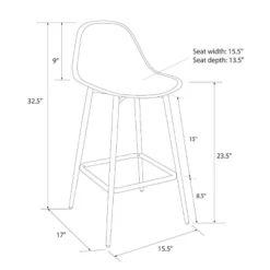 Copley Plastic Counter Height Barstool - Threshold™ -Furniture Specialty Store GUEST 5d8c879d 7c9b 442c 977d 3952f7f2ed46
