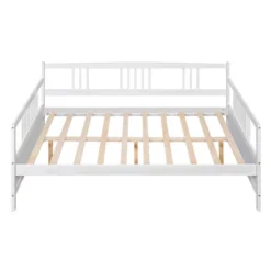 Full Size Wood Daybed With Support Leg-ModernLuxe -Furniture Specialty Store GUEST 5da5e68d 17e3 4e6c b320 75a882d65bb6