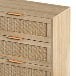 6-Drawer Rattan Dresser For Living Room And Bedroom, Natural - ModernLuxe -Furniture Specialty Store GUEST 5e2620ff 0499 4212 8944 fc6c62fe2cc7