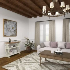 Farmhouse Wood Console Table Off White - Olivia & May -Furniture Specialty Store GUEST 5e2842cd e237 492d 9eb1 6a93fab933ec