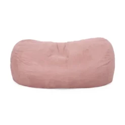 6.5' Inkom Modern Microfiber Pastel Bean Bag - Christopher Knight Home -Furniture Specialty Store GUEST 5e7a0406 ba34 42d0 ad51 91534c6526a4