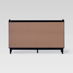 Mid-Century Modern Solid Wood 6 Drawer Double Dresser - Saracina Home -Furniture Specialty Store GUEST 5f090afd 37f5 4daa 8914 8d9b7dc39b9c