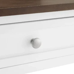 Caitlyn Wood Top Kitchen Island White/Dark Brown - Crosley -Furniture Specialty Store GUEST 5f0c4aa1 85b3 41ed 852c b32bea06a25c