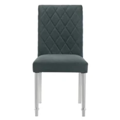 2pc Singger Writing Desk With Chair Gray - HOMES: Inside + Out -Furniture Specialty Store GUEST 5f378aee 41a2 44ad 95c0 ccbbe513ba21