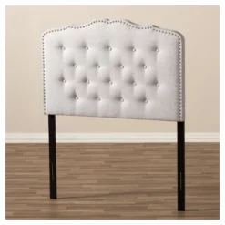 Lucy Modern And Contemporary Fabric Headboard - Baxton Studio -Furniture Specialty Store GUEST 5f9d04ae 3a88 423a afc0 667da97fb127