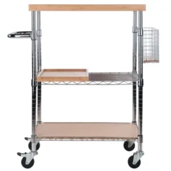 Medera Kitchen Cart Natural - Winsome -Furniture Specialty Store GUEST 600539f7 87f0 407d 98eb 9d6e30cf5470