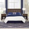 Full/Queen Southport Headboard And 2 Nightstands Dark Aged Oak - Home Styles