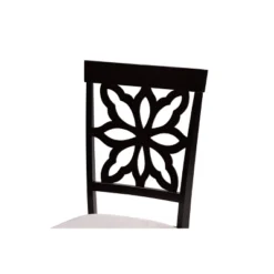 7pc Dallas Fabric Upholstered And Wood Dining Set - Baxton Studio -Furniture Specialty Store GUEST 617f1622 daec 41ef 992f fc49d6954ab5